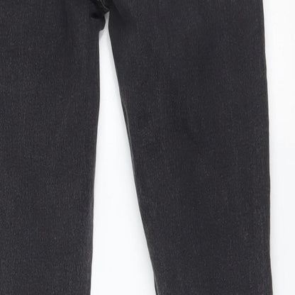 Womens UK Size 8 H&M Regular Fit Jegging Black Jeans
