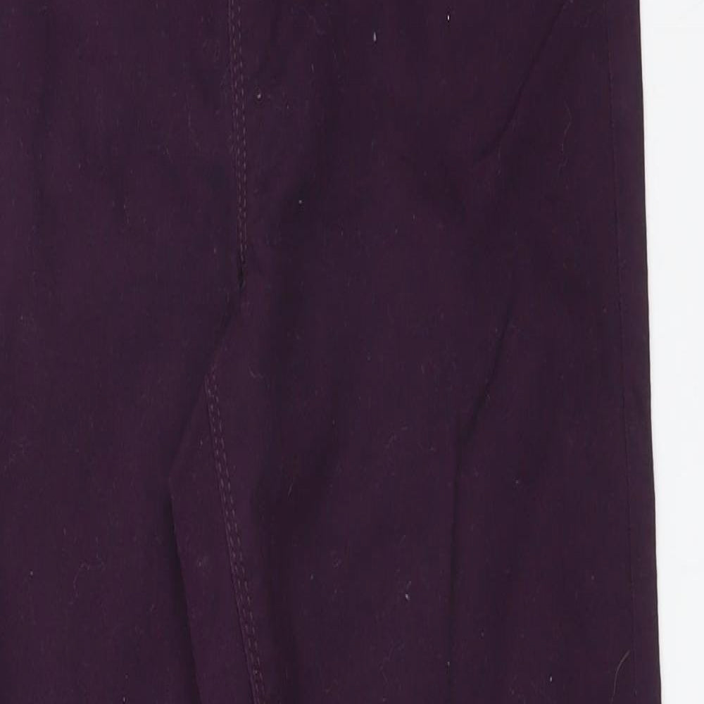 Womens UK Size 8 Papaya Regular Fit Jegging Purple Jeans