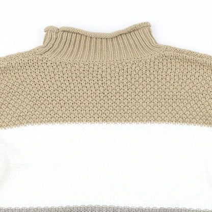 Womens UK Size S Preworn Multicoloured Pullover Jumper