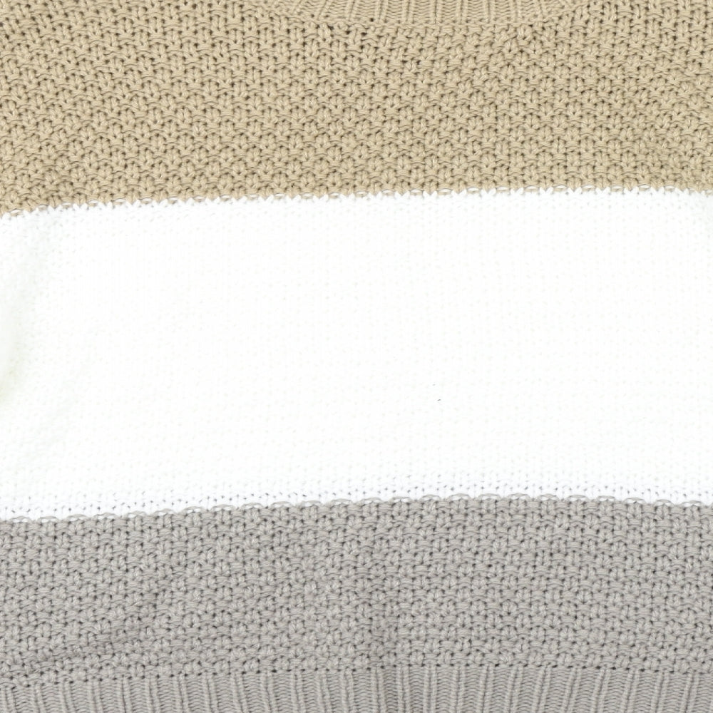 Womens UK Size S Preworn Multicoloured Pullover Jumper