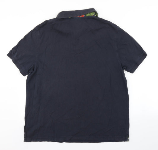 Newport Blue Mens Blue    Polo Size L