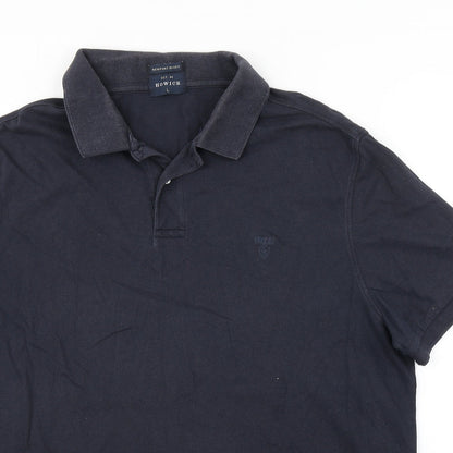 Newport Blue Mens Blue    Polo Size L