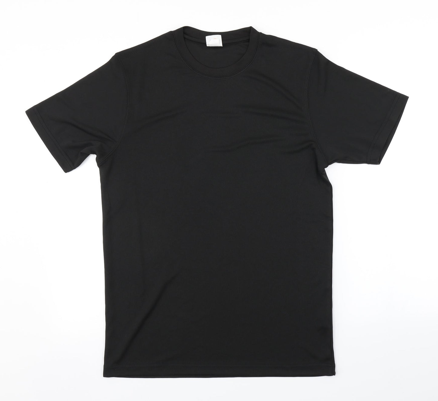 Mens UK Size S Preworn Black  T-Shirt