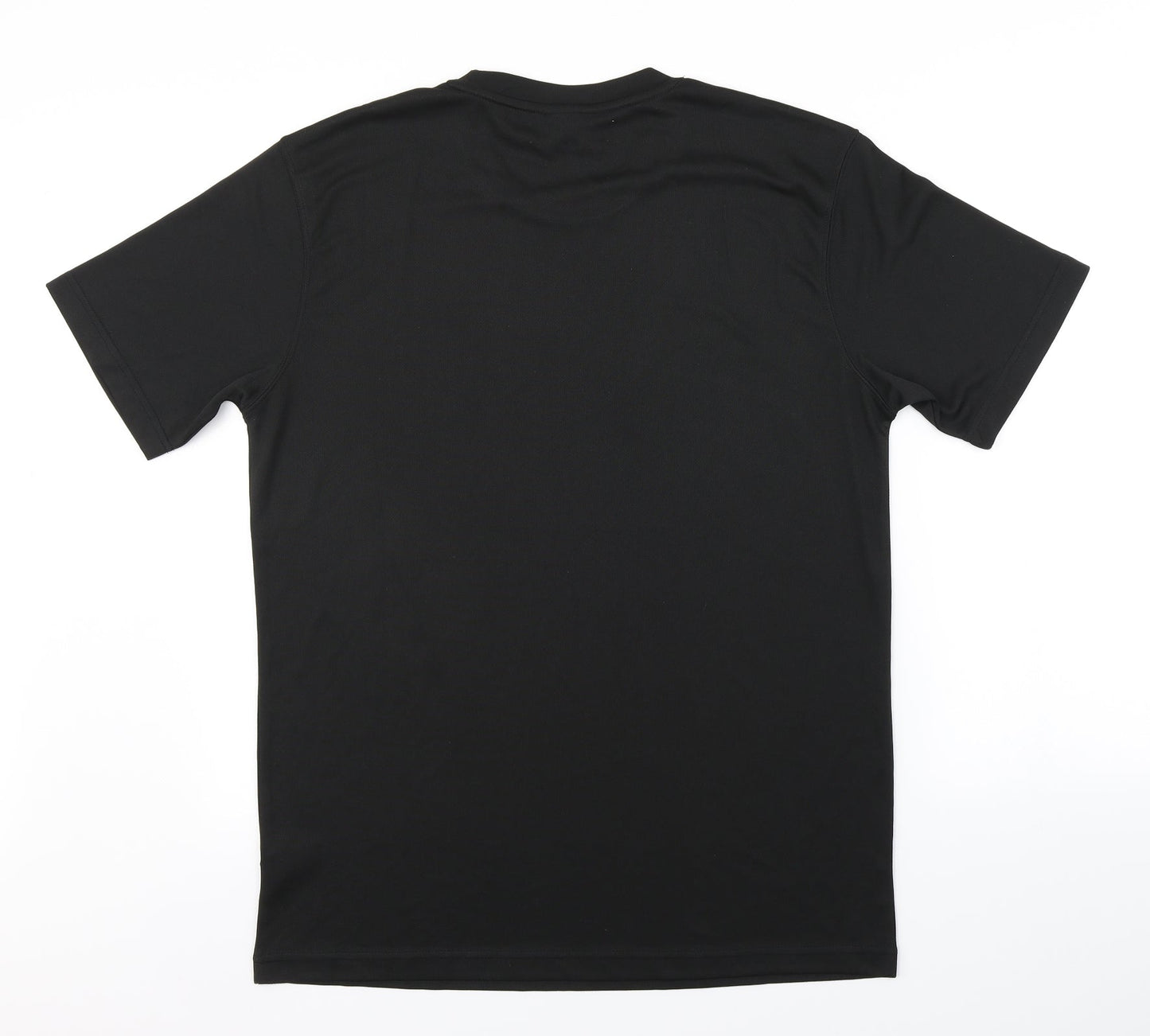 Mens UK Size L Preworn Black  T-Shirt