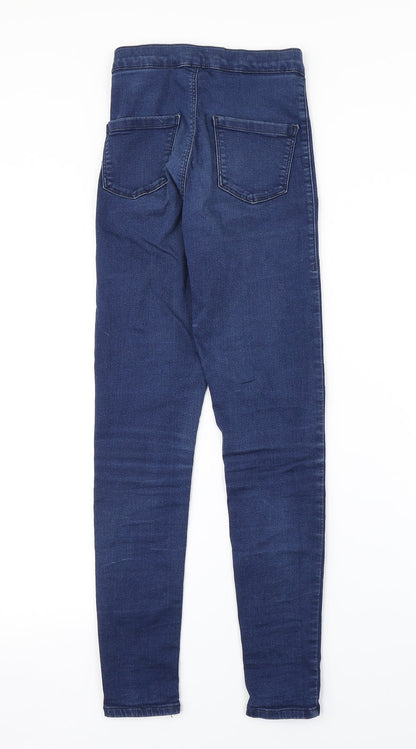 Topshop Womens Blue   Jegging Jeans Size 25 in L30 in