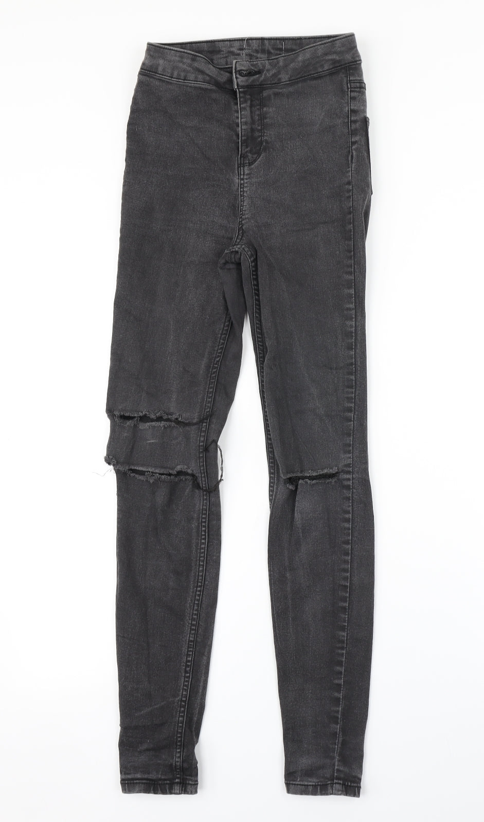 New Look Womens Grey   Jegging Jeans Size 6 L32 in