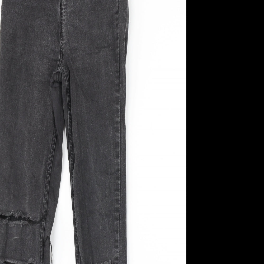 New Look Womens Grey   Jegging Jeans Size 6 L32 in