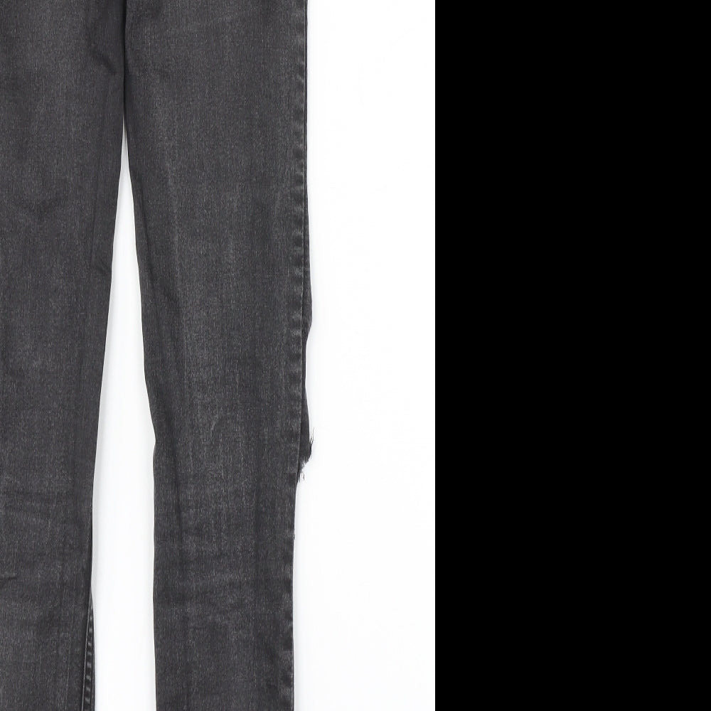 New Look Womens Grey   Jegging Jeans Size 6 L32 in