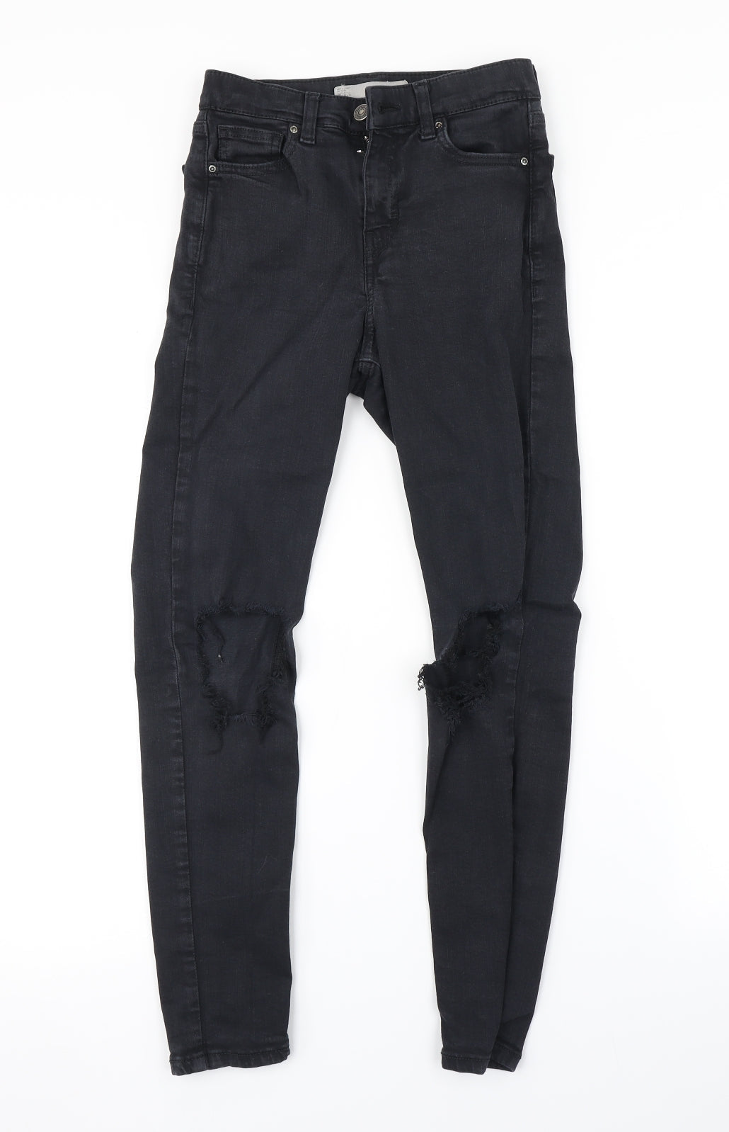 Topshop Womens Blue   Skinny Jeans Size 26 in L30 in