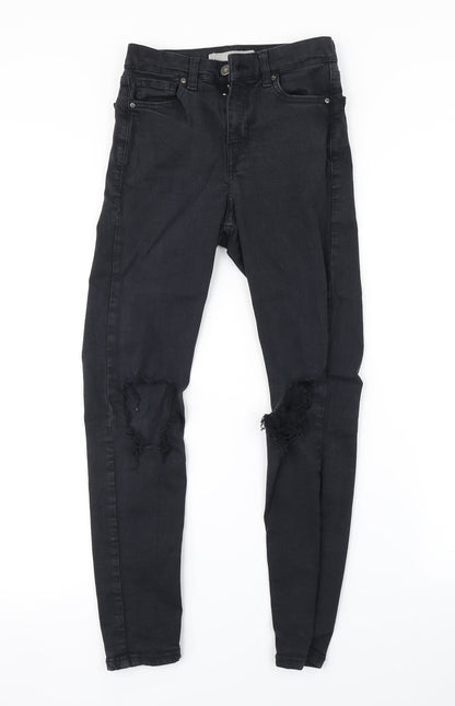 Topshop Womens Blue   Skinny Jeans Size 26 in L30 in