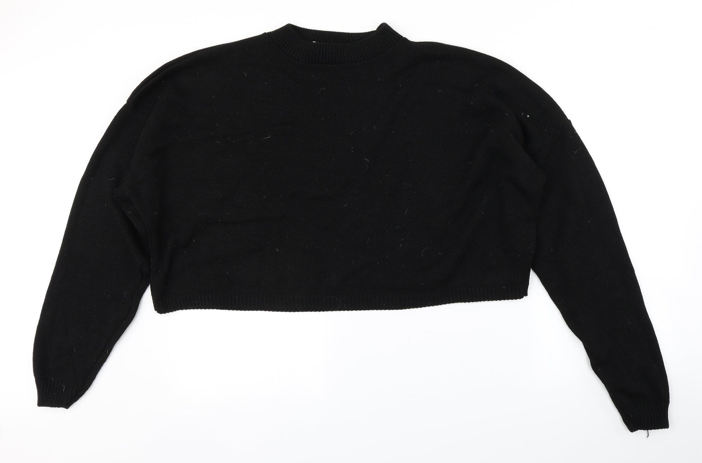 Womens UK Size 16 In the Style Black Pullover Jumper