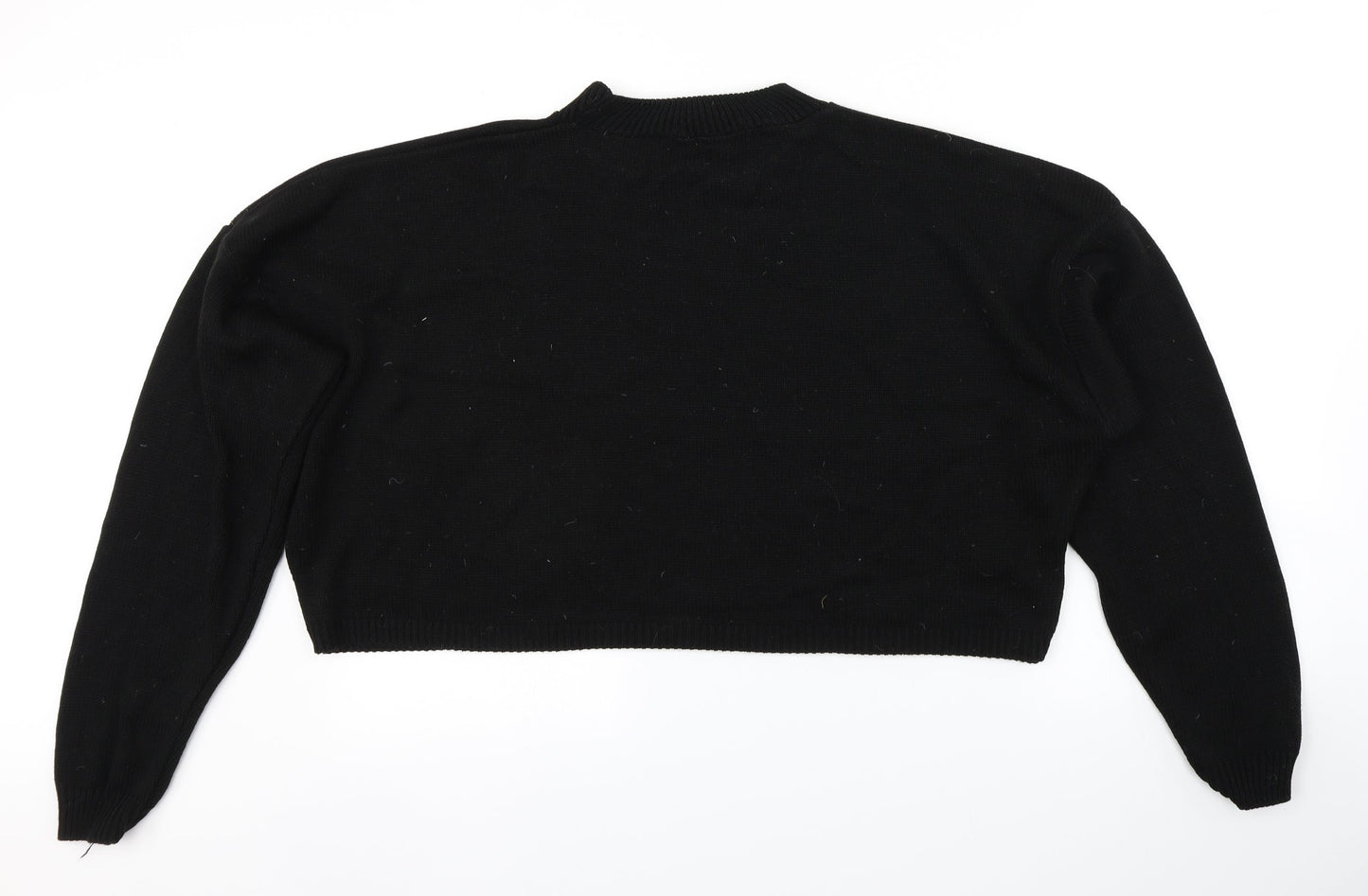 Womens UK Size 16 In the Style Black Pullover Jumper