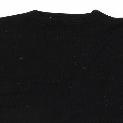 Womens UK Size 16 In the Style Black Pullover Jumper