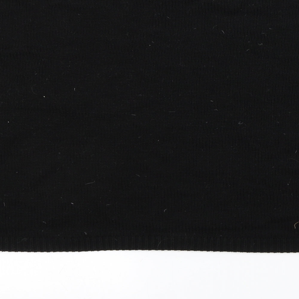 Womens UK Size 16 In the Style Black Pullover Jumper