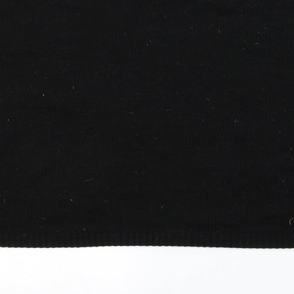 Womens UK Size 16 In the Style Black Pullover Jumper