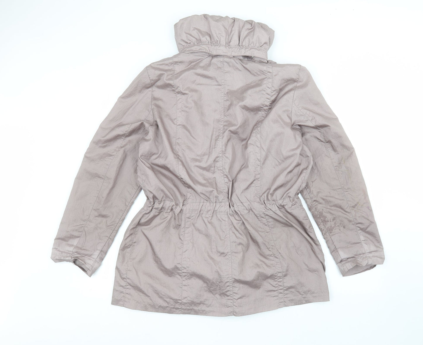 Womens UK Size 18 BM Purple Pea Coat