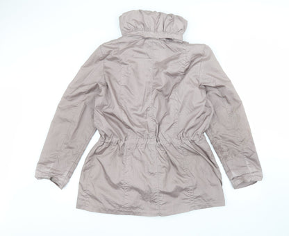 Womens UK Size 18 BM Purple Pea Coat