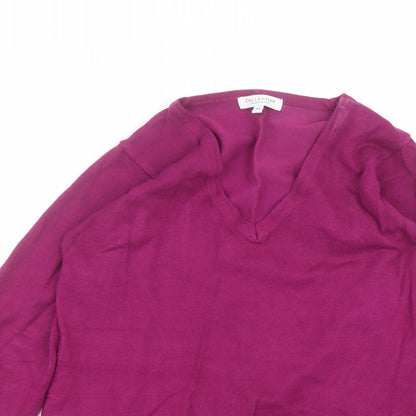 Womens UK Size 10 Debinhams Pink Basic T-Shirt