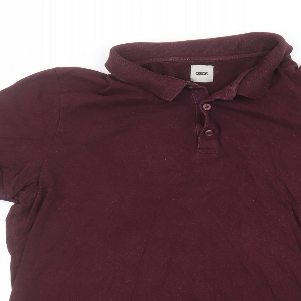 ASOS Mens Purple    Polo Size XL