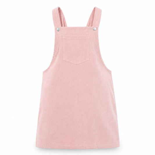 Front view of SHEIN women’s pink a-line, size M