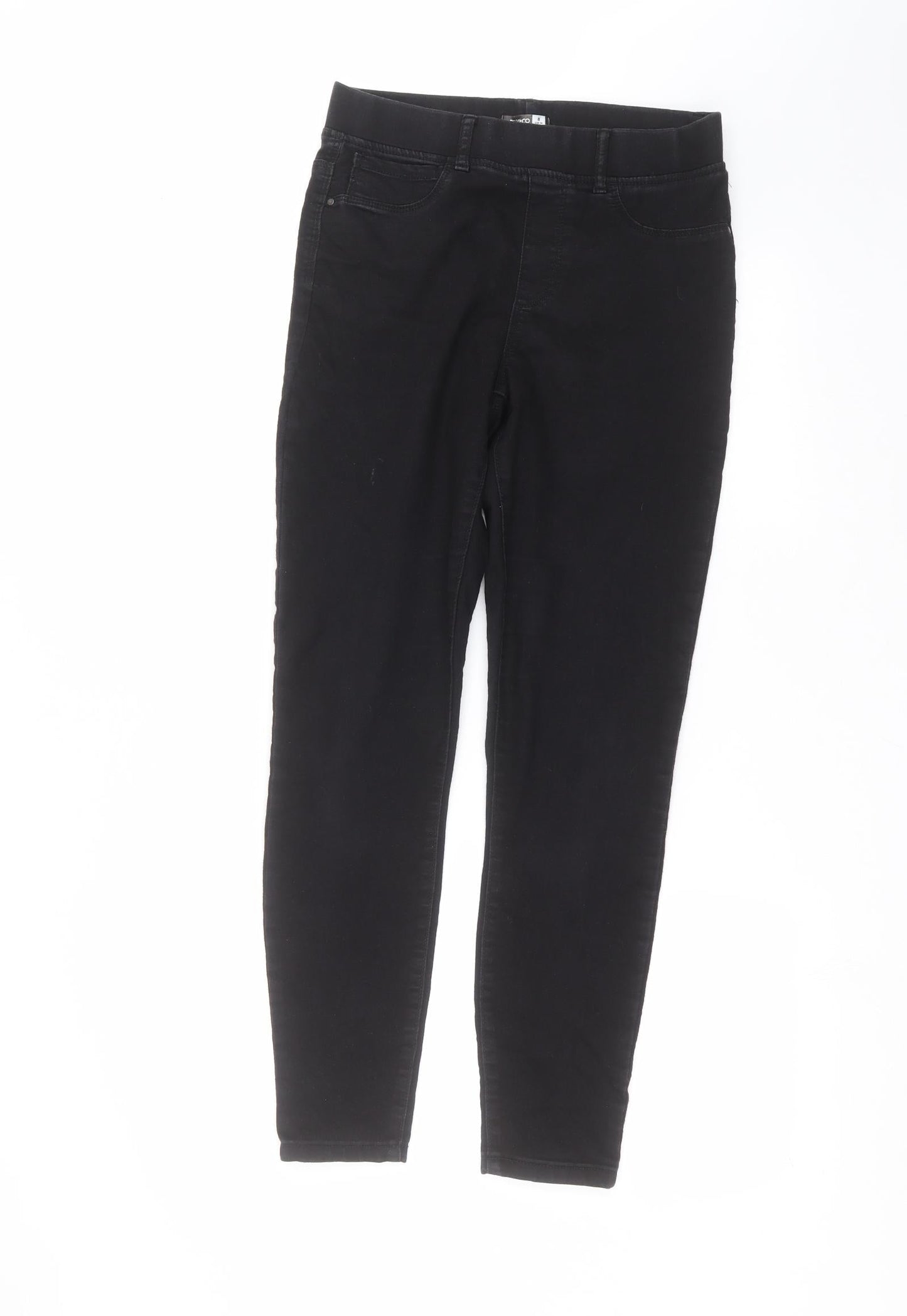 pEP&CO Womens Black   Skinny Jeans Size 8 L26 in