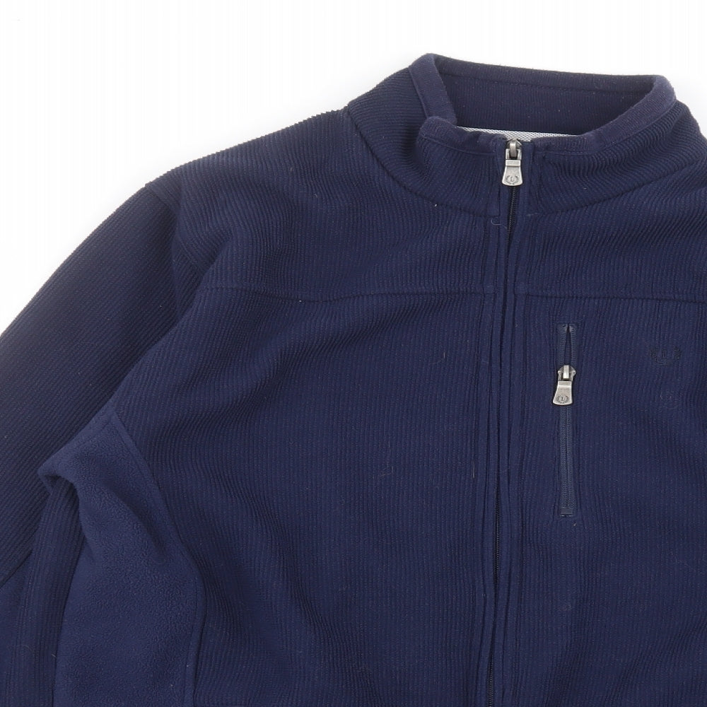 Matalan Mens Blue   Full Zip Jumper Size M