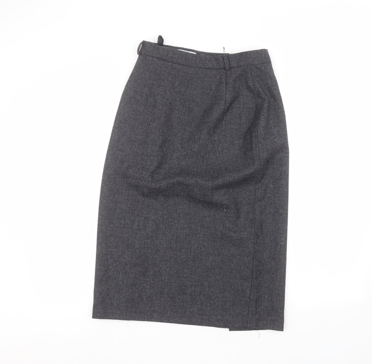 Edinburgh Womens Black   A-Line Skirt Size 12