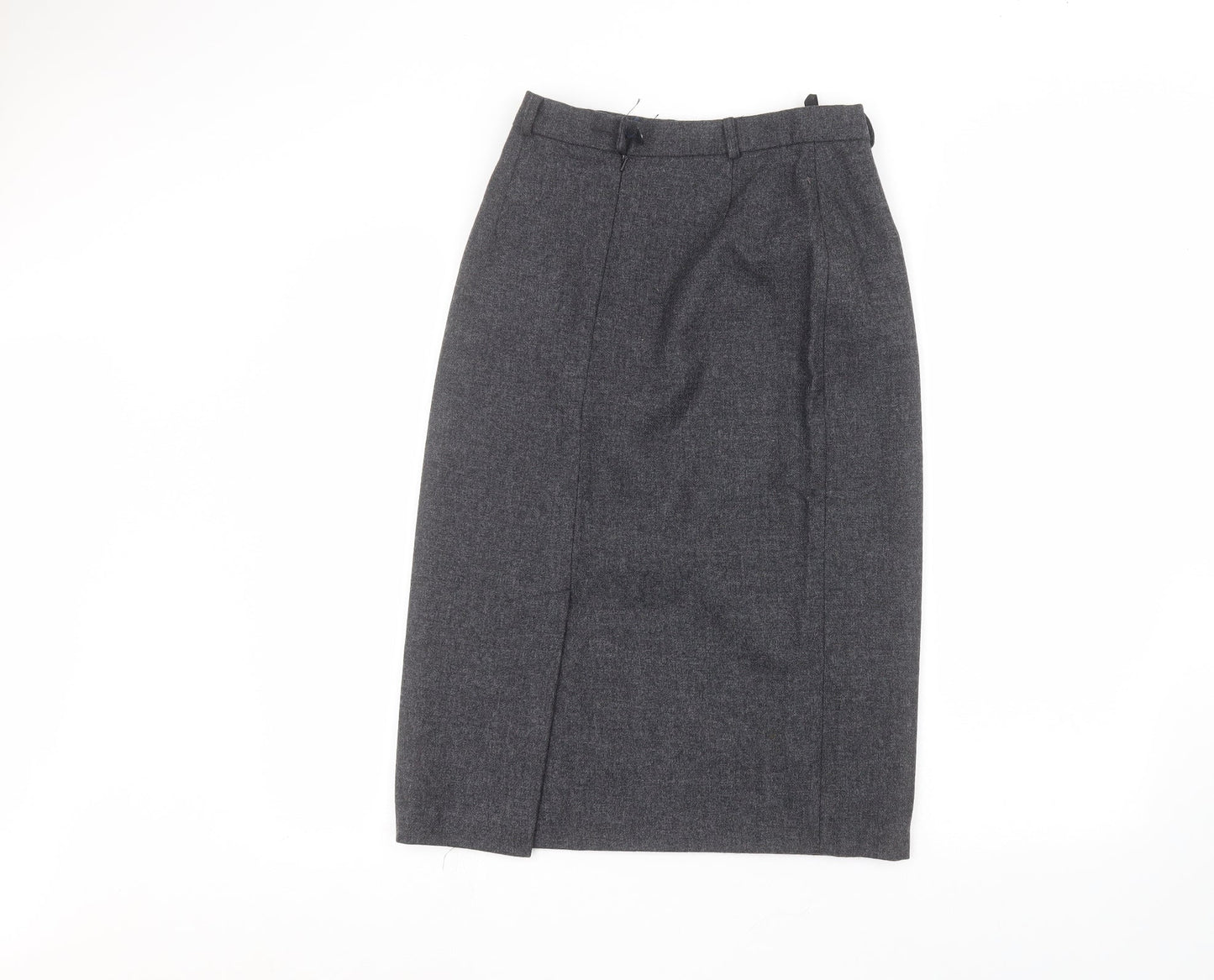Edinburgh Womens Black   A-Line Skirt Size 12