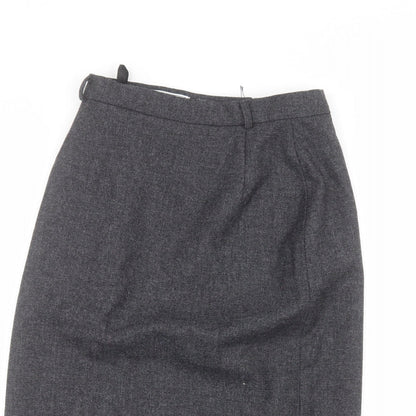Edinburgh Womens Black   A-Line Skirt Size 12