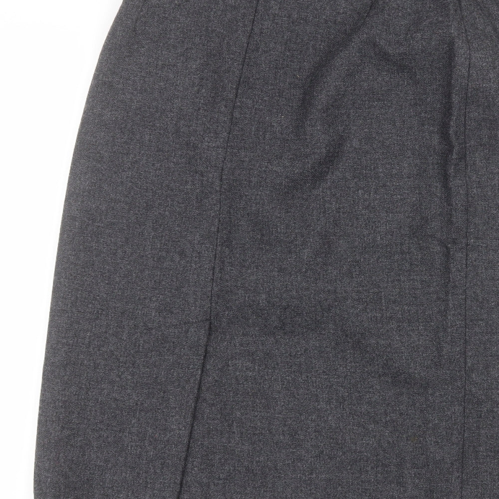 Edinburgh Womens Black   A-Line Skirt Size 12