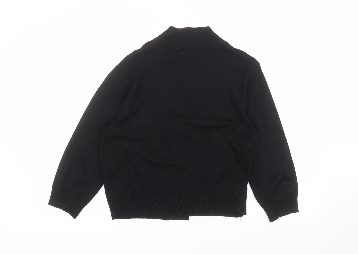Thesis Womens Black   Cardigan Jumper Size L