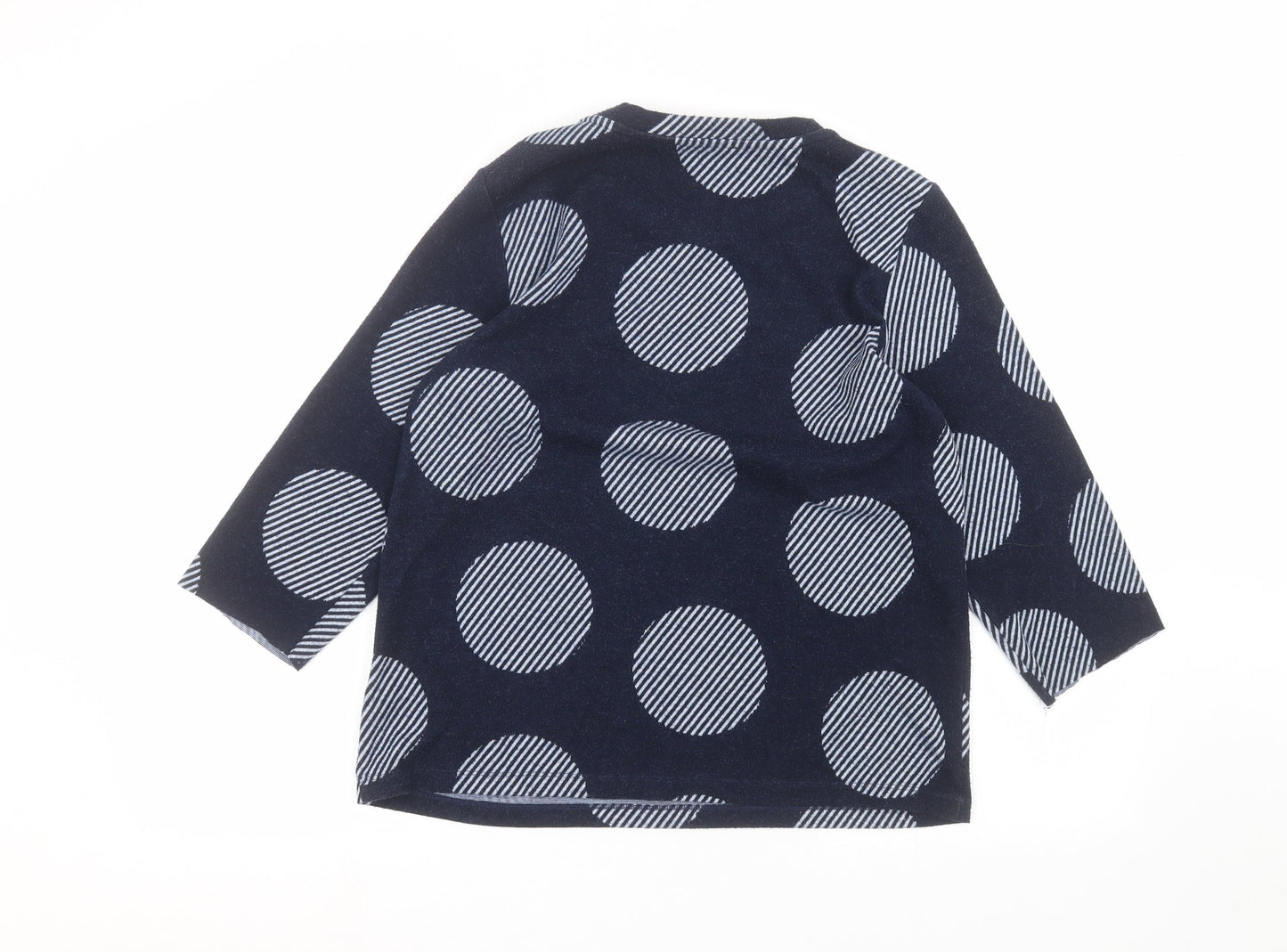 Womens UK Size 12 Marks and Spencer Blue Pullover Jumper