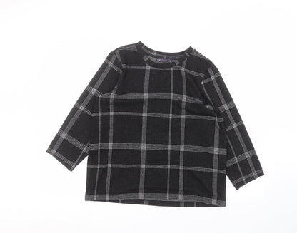 Womens UK Size 12 Marks and Spencer Black Pullover Jumper