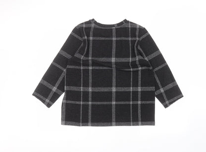 Womens UK Size 12 Marks and Spencer Black Pullover Jumper