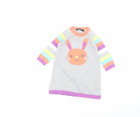 George Baby Grey   A-Line  Size 9-12 Months