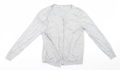 George Womens Grey   Cardigan Jumper Size 12