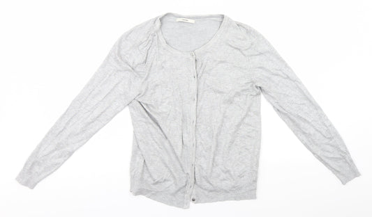 George Womens Grey   Cardigan Jumper Size 12