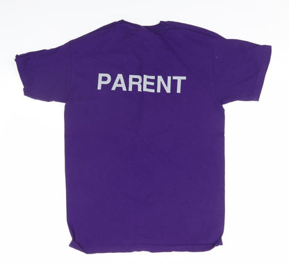 Mens UK Size S Fruit of the Loom Blue  T-Shirt