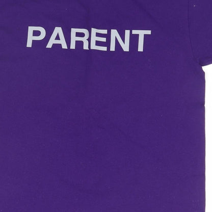 Mens UK Size S Fruit of the Loom Blue  T-Shirt