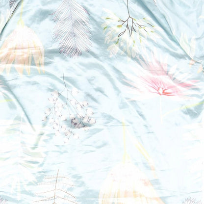 Womens UK Size L Preworn Silver  Button-Up