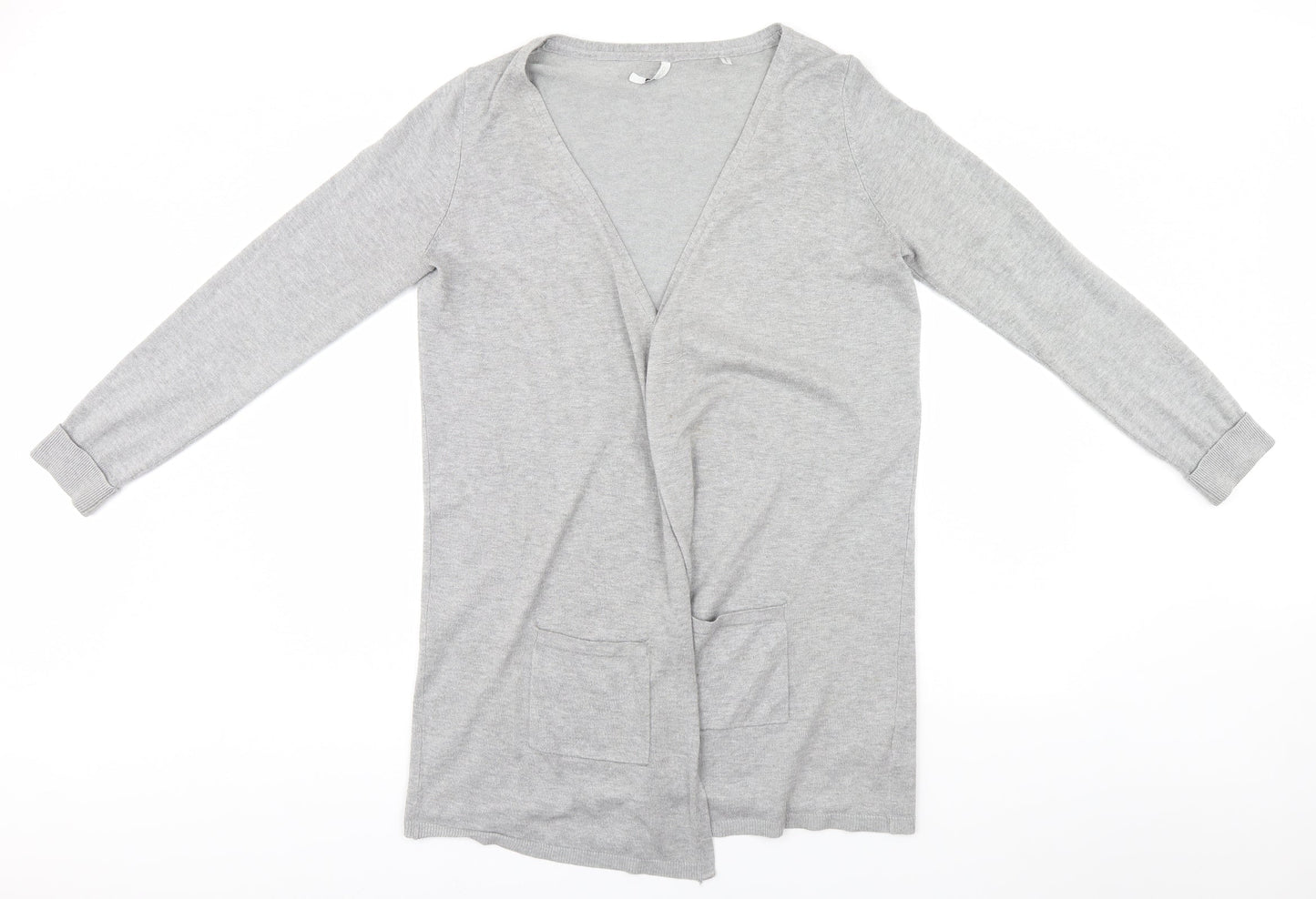Womens UK Size 12 Label be Grey Cardigan Jumper