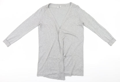 Womens UK Size 12 Label be Grey Cardigan Jumper