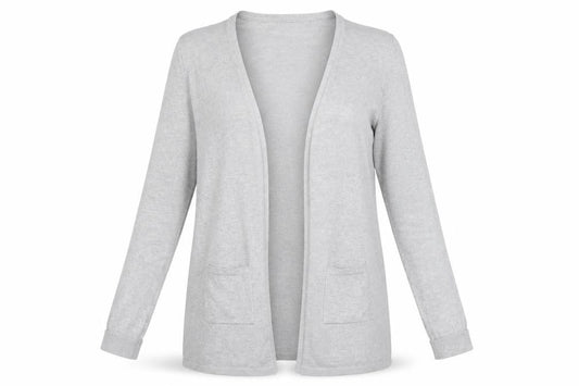 Womens UK Size 12 Label be Grey Cardigan Jumper