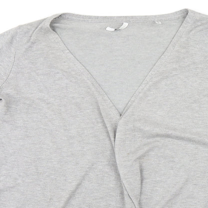 Womens UK Size 12 Label be Grey Cardigan Jumper