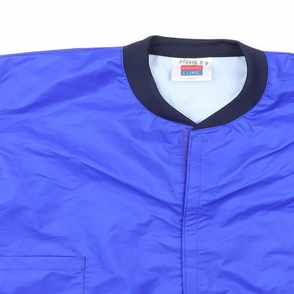 David Luke Boys Blue   Rain Coat Coat Size 7-8 Years