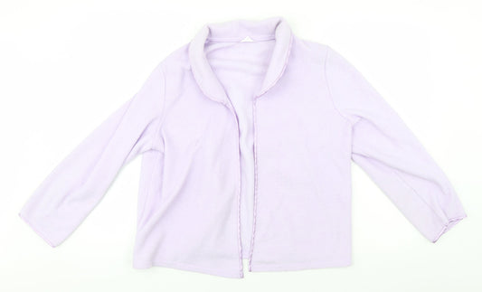 Womens UK Size 16 BM Blue Cardigan Jumper