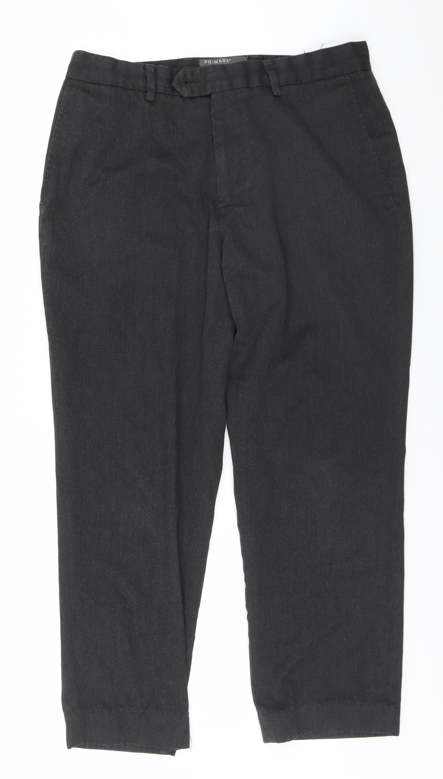 Primark Mens Grey   Trousers  Size 30 in L26 in