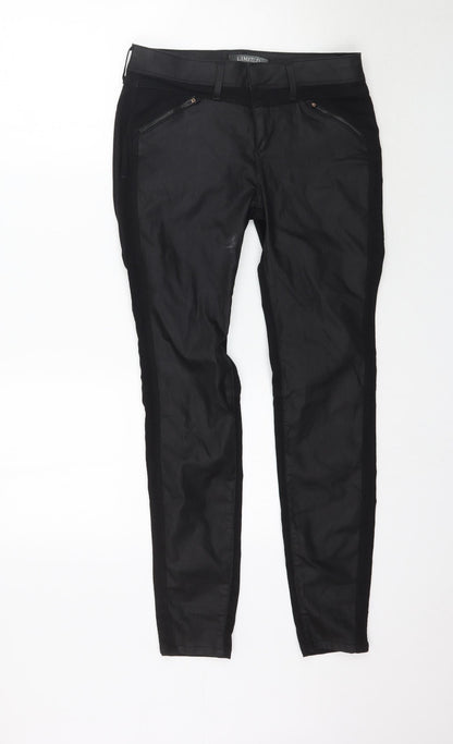 Limited Womens Black  Denim Skinny Jeans Size 10 L30 in
