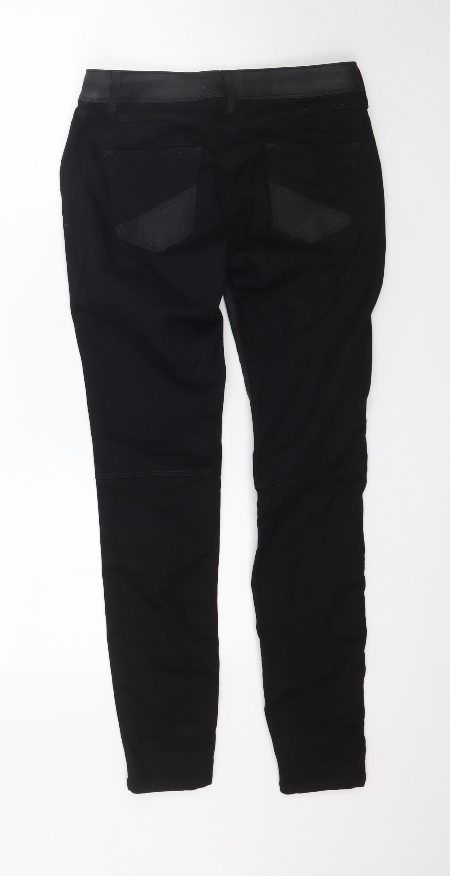 Limited Womens Black  Denim Skinny Jeans Size 10 L30 in