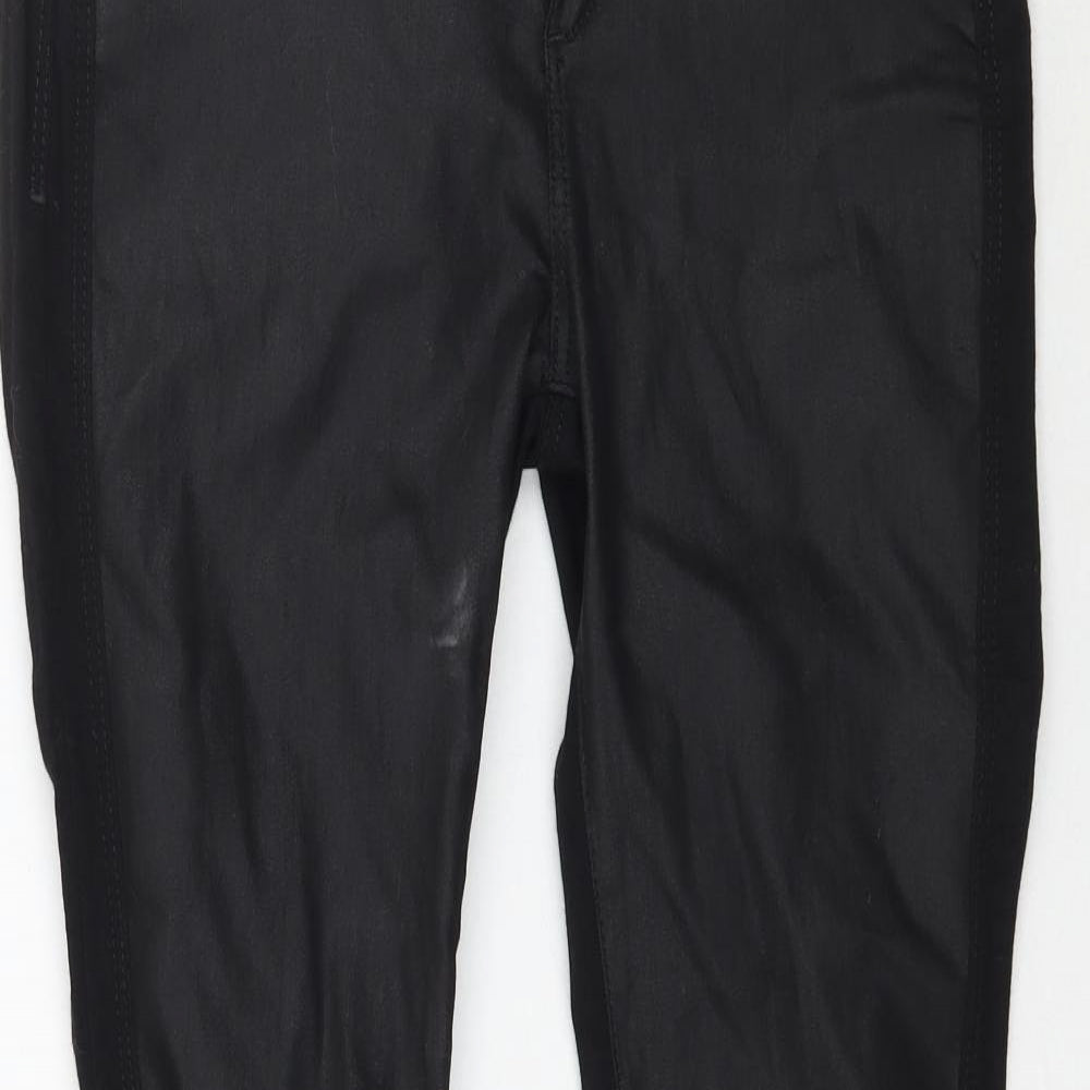 Limited Womens Black  Denim Skinny Jeans Size 10 L30 in